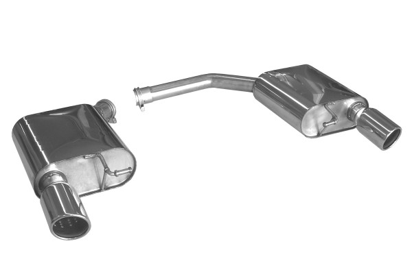 BN Pipes Endschalldämpfer für Audi A4 - Typ B8